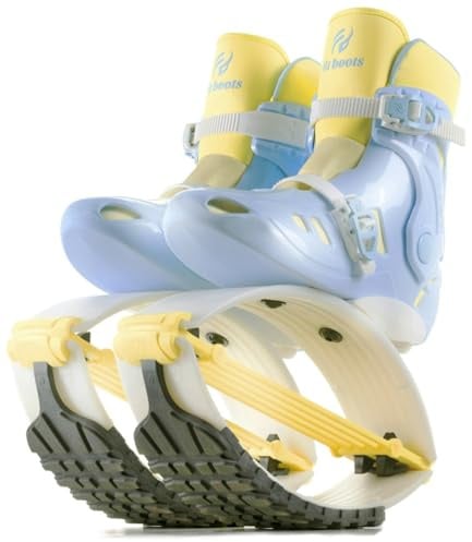 FIT BOOTS Jumping - Neue Generation von Jumping Schuhe Fitness, Originale Sprungschuhe Jumper & Moon Shoes der Internationalen FitBoots Community, die Dein Workout Revolutionieren (Gelb)