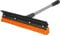 NIGRIN Scheibenreiniger 240 x 410 mm, mit Abziehlippe und Gummischwamm, Länge: 41 cm, grau