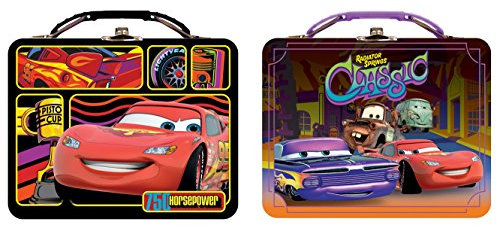 Lunch Box - Disney - Cars Metal Tin New (1 Style Only) tin617667-ast