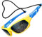 ATTCL Kinder Sonnenbrille TR90 Polarisierte Sportbrille für Jungen und Mädchen Alter 3-10 5025 yellow-blue UV400 CAT 3 CE