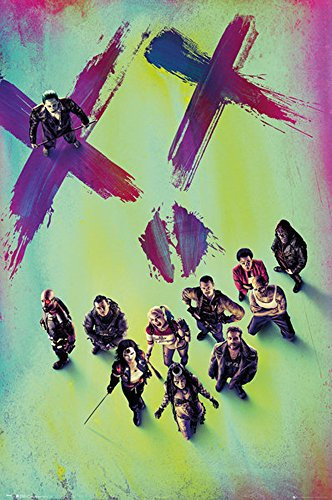 DC Comics - Suicide Squad - Stand - Retro Druck Plakat Film Poster - Größe 61x91,5 cm