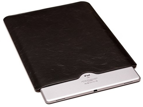Dockem Executive Sleeve für iPad Pro 10.5, iPad Air 3 (2019), iPad 7 & 8 (10.2 Zoll, einfach, Slip-on Tablet Hülle [Dunkelbraun]