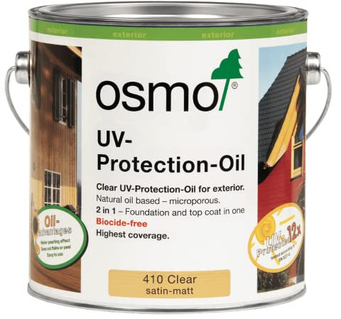 Osmo UV Protection Oil (410) 2.5L - Clear - 410