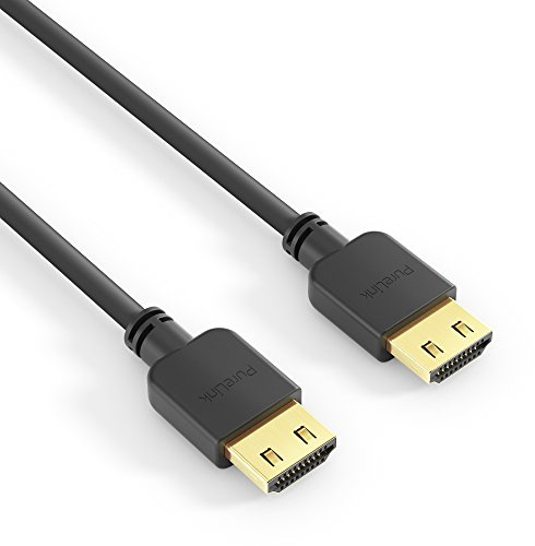 PureLink HDMI 2.0 Kabel High Speed 4K UltraHD Ethernet Secure Lock 1m | 18Gbps HDMI Verbindungskabel mit 2160p, 3D, Deep Color und CEC Unterstützung
