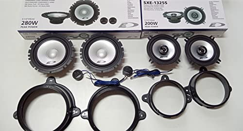 * Alpine Lautsprecher-Set für Mercedes A-Klasse W168 vorne und hinten 1999-2004