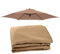 Toldo De Repuesto para Sombrilla De Patio, 3 M, 8 Varillas, Resistente Al Agua, para Exteriores, Duradera para Jardín, Patio, Patio Trasero, Piscina (Solo Toldo) (Color : Khaki)