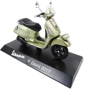 OPO 10 - Kollektion Miniaturroller 1/18 kompatibel mit Piaggio Vespa 6 Giorni grün - 2017 - Ves1054