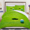 Kinder Bettwäsche Set Golf Bettwäsche 135x200 cm Jungen Bettbezug für Mädchen Kids Microfaser Himmlische Qualität Betten Set mit 1 Kissenbezug 80x80cm Einzelbett 2
