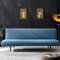 Hiseng Sofabezug 3 Sitzer Ohne Armlehne, Moderner Druck Clic Clac Sofahusse Stretch Schutzhülle Protector Bettcouch Schonbezug Couch überzug Sofabettüberzug (S:120-145cm,Blauer See)
