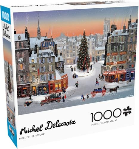 Buffalo Games - Michel Delacroix - Noel est de Retour - 1000 Piece Jigsaw Puzzle
