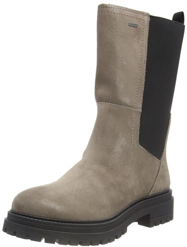 Geox D Iridea B ABX, Stivale alla Caviglia, Tortora Scuro, 41 EU