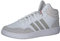 adidas Men's Hoops 3.0 Mid Lifestyle Basketball Classic Vintage Shoes, Cloud White/Metal Grey/Grey one, 9.5 UK
