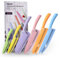 hecef Set di Coltelli da Cucina Colorati da 6 pezzi, Coltelli da Chef Professionali in Acciaio Inossidabile, Antiaderenti Sharp Coltelli con Coperture di Protezione (Set di 6 coltelli arcobaleno)