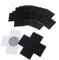 Mabor Noir Cache Tetons Femme,10 Paires CacheTétons Noirs En Forme De Croix, Cache Tétons Confortables Pour Jupe D'Été Élégante Nipple Cover Protection