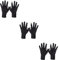 PACKOVE 3st Outdoor-Handschuhe Fahrrad-laufhandschuhe Beheizbare Skihandschuhe Touchscreen-Handschuhe Bildschirm-Touch-Handschuhe Winterhandschuhe Damen Skibrett Mittel