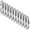 4 Inch Ducting Clamp - 10 Pieces of Adjustable Stainless Steel Duct Hose Clamps with Worm Gear - Wide Diameter Range Fastener for Flexible Ducting (Pack of 10)