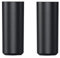 2 Pack BLX2 Microfono Coperchio della tazza della batteria per Shure BLX2 / SM58 trasmettitore portatile (nero)