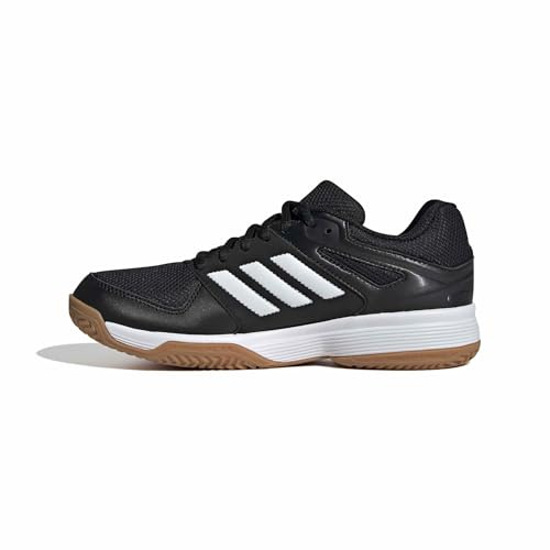 adidas Damen Speedcourt Women Indoor Shoes, Core Black/FTWR White/Gum10, 42 2/3 EU