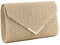 LHHMZ Pochette en paille pour femme Pochette en rotin et raphia Sac à main de plage tissé Pochette de fête de voyage de mariage