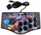MOLERRI Retro Joystick de Usb Del Controlador de Juegos de Arcade Rocker para Ps2 / / Pc/Android Smart Tv Vibrador Incorporado Joystick de Ocho Direcciones (No.A)