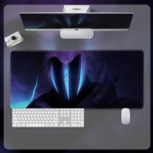 Valorant Schnelltasten-Mauspad, weiche, rutschfeste Unterseite, Schreibtischunterlage, großes Tastatur-Pad, extra großes Mauspad für Zubehör, Bürobedarf (Omen 2, 800 x 300 x 3 mm)
