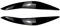 QUTALP Augenlider Frontscheinwerfer Augenbrauen Zierleiste Aufkleber, for BMW 5er F10 F11 2011 2012 2013 Pre-LCi Autoscheinwerfer-Augenbraue(Glossy Black)