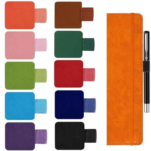 Bogoro 20 Stück Stifthalter Notizbuch Stiftschlaufe Selbstklebend Tablet Stift Halterung Elastizität Selbstklebend Dauerhaft Für Tablet Tagebuch Kalender Notizbuch Mehrfarbig