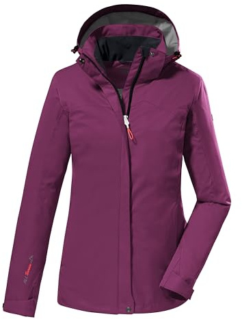 Killtec Damen Kos 133 Wmn Jckt Funktionsjacke/Outdoorjacke mit abzippbarer Kapuze