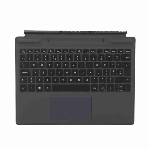 Alomejor K19M Detachable Laptop Keyboard with Magnetic Hinge Backlit Touchpad and Active Touch Pen for Latitude 7320 7310