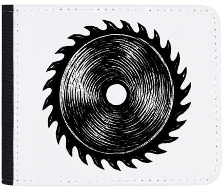 Azeeda 'Circular Saw Blade' Wallet (WL00033783)