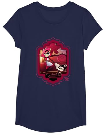 Hazbin Hotel - Niffty T-Shirt, Mädchen, Marineblau, M