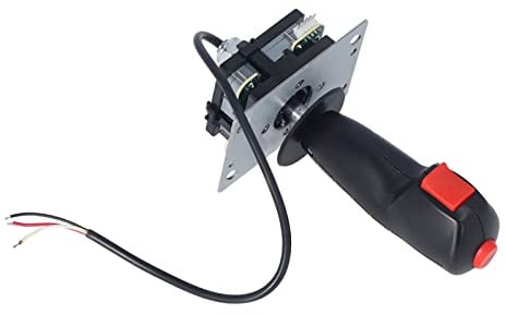 Ahgsup Joystick Volante Controller di Gioco Durevole per Giochi di Simulazione Desktop per PC Costruzione in Metallo 1 unità