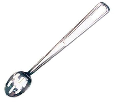 Winco Slotted Stainless Steel Basting Spoon, 15-Inch