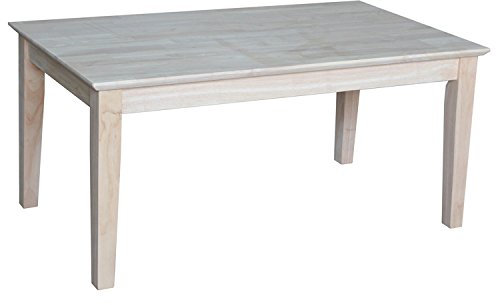 International Concepts OT-9TC Shaker Tall Coffee Table