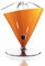 BUGATTI, Vita, Spremiagrumi Elettrico con Caraffa in vetro soffiato temperato inclusa, Capacità 0.6 litri, Filtro in Acciaio Inox, 80 W (Arancio)
