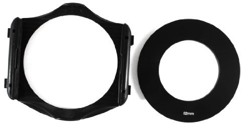 sourcing map Bague d'adaptation 52 mm pour Porte-Filtre 3 Fentes pour Appareil Photo Cokin P