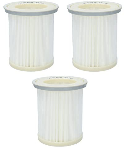 Wessper 3x Hepa-Filter H13 für Staubsauger MPM Bora, Bora 2, Bora MOD17, MOD 02 Hydra, MOD 07 Bora, MOD 09 Bora, MOD 11, MOD 13