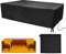 Hydrogarden Funda Mesa Jardín Impermeable Funda Mesa Exterior Funda Muebles Patio Terraza Alemania TÜV Rheinland Certificado Poliéster Resistente 280x204x106cm