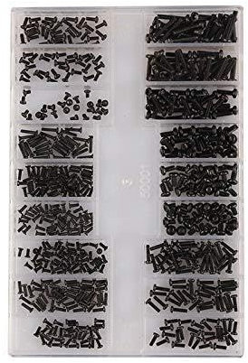 BGTR Schrauben 500 Stück Schraube 18 Arten Minischraube DIY Kit Laptop-Computer zusammenbauen Reparatur Schrauben Fastener Set Schrauben Schrauben (Color : J)