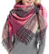 Aodafei Echarpe Femme Hiver Plaid Multicolore Grande Echarpes à Carré Châle Femme Rose Violet xxl