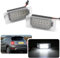 njssjd LED-Kennzeichenbeleuchtung für Fiat 500X 2014-2019 SMD 12 V 6000 K Weiß Cibus ohne Fehler