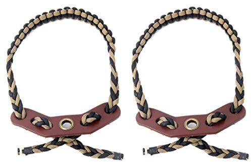 BESPORTBLE 2 Stücke Einstellbare Bogenschießen Compound Bogen Sling Strap Geflochtene Schnur Für Die Jagd Einfach Zu Bedienen Sport Zubehör