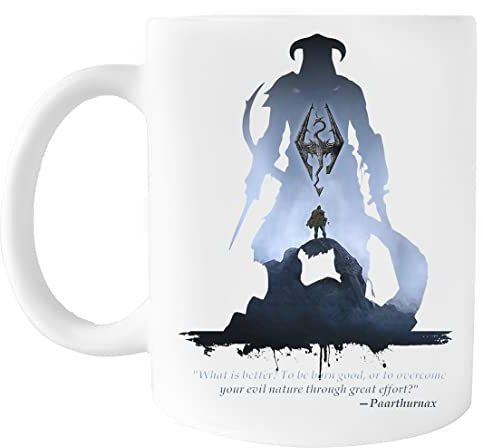 Kwantees Dragonborn Tazza In Ceramica Tazza Ecologica