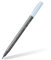 STAEDTLER brush pen pigment Arts, eisblau, pigmentierte Premium-Zeichentusche, Pinselspitze für variable Linienbreite, wasserfest, schnelltrocknend, 10 eisblaue brush pens im Kartonetui, 371-310