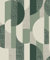 Vliestapete Beton Optik Streifen Kreise Grafik Grün Weiß Beige A56303