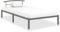 Annlera Bettgestell 210x100x63cm Grau Metall Gästebett Jugendbett Schlafzimmerbett Metallbett Doppelbett Schrankbett Sofa Im Wohnzimmer Lattenrost Boxspringbett Futonbett Polsterbett