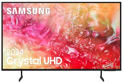 Samsung TV Crystal UHD 4K 2024 85DU7105 Smart TV de 85 Crystal UHD con Colores Puros con PurColor, el Mejor Smart TV, Todos los Altavoces a la Vez con Q-Symphony y controla tu casa con SmartThings