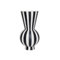Vase aus Steingut 14.5xH28cm