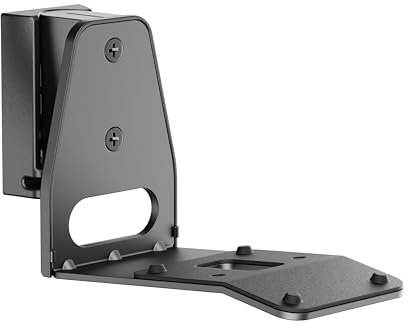 PureMounts Speaker Bracket for Sonos Era 300, Speaker Wall Mount with Cable Management, Swivelling +/-45°, 3 kg Load Capacity, Black