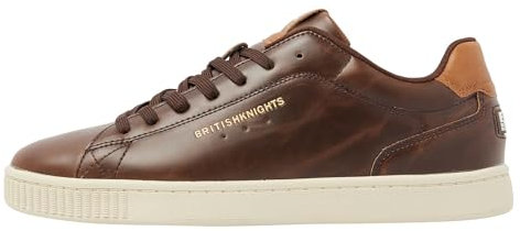 British Knights Herren DUCO Sneaker, DK Brown/Cognac, 45 EU